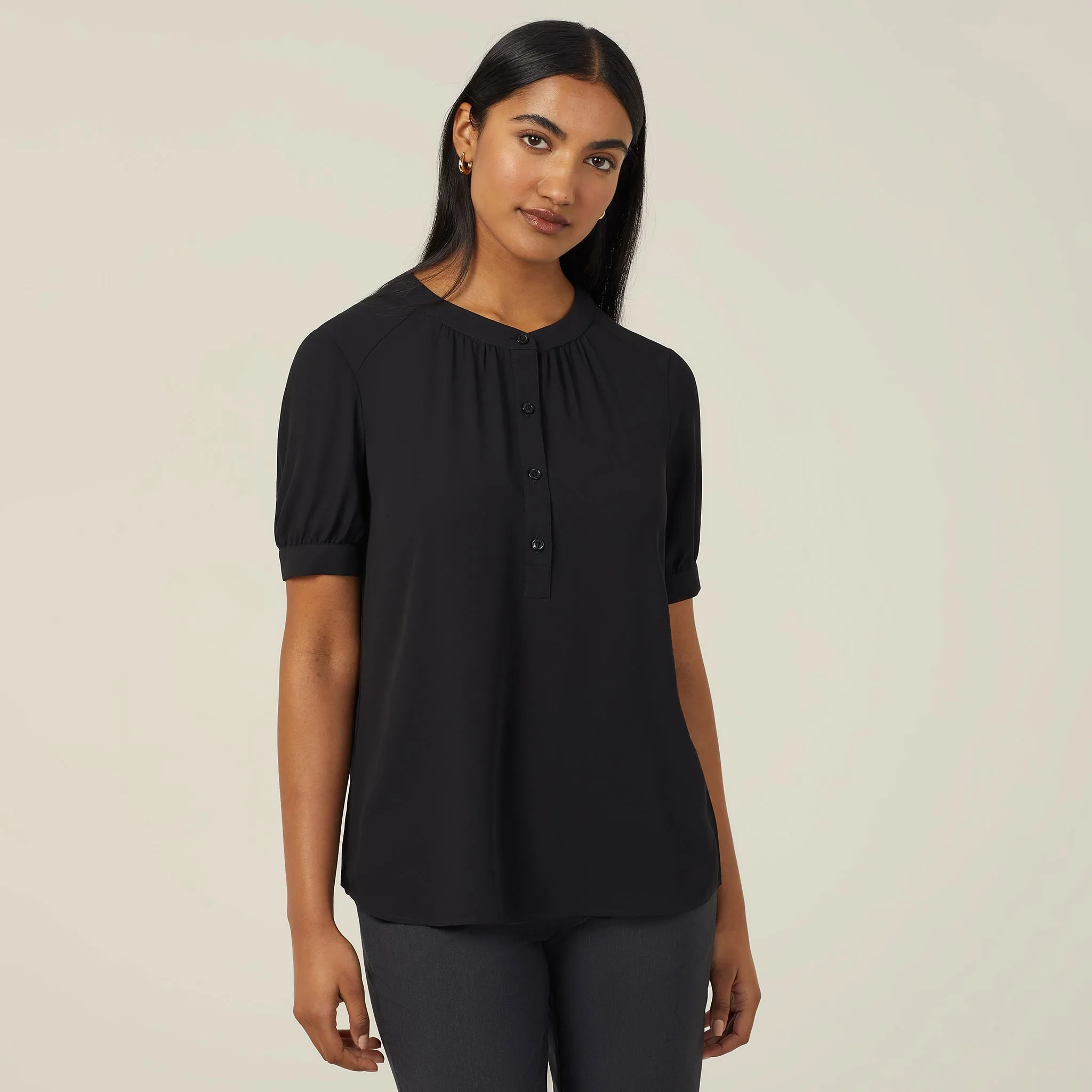 Georgie Short Sleeve Blouse