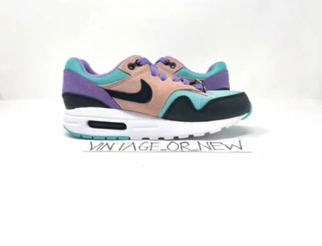 Girls 2018 Nike Air Max 1 Have A Nike Day GS AT8131-001 ...