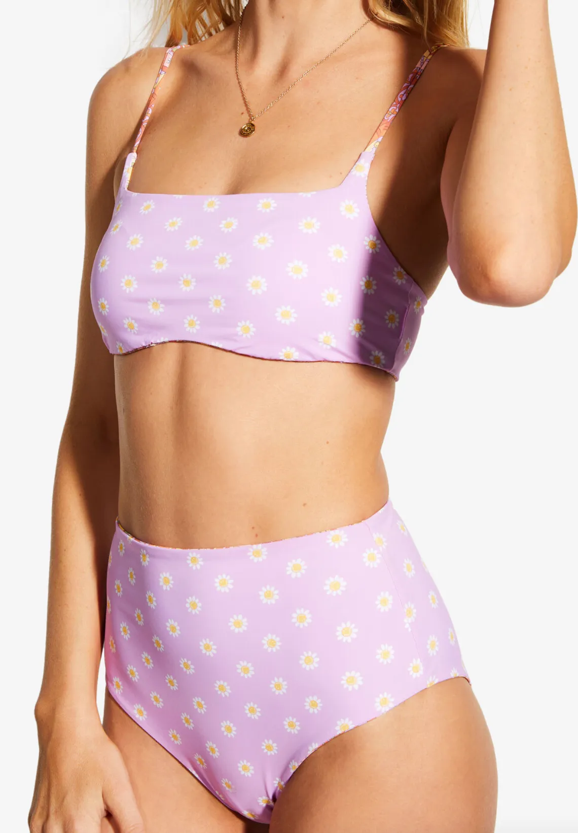 Good Times Retro High Waisted Bikini Bottom