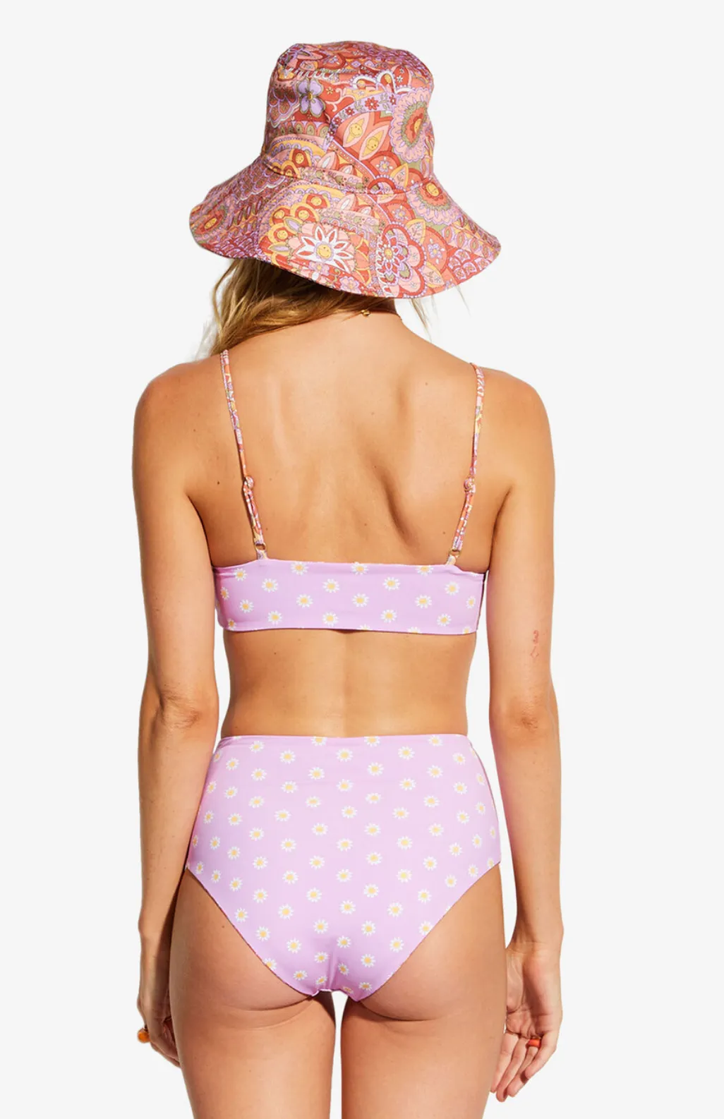 Good Times Retro High Waisted Bikini Bottom