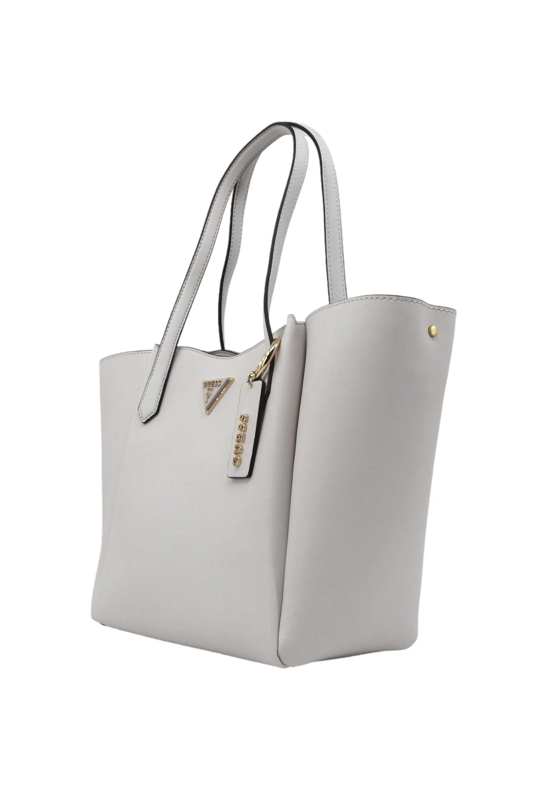 GUESS Iwona Borsa Girlfriend Tote Donna Dove Bianco VG930923