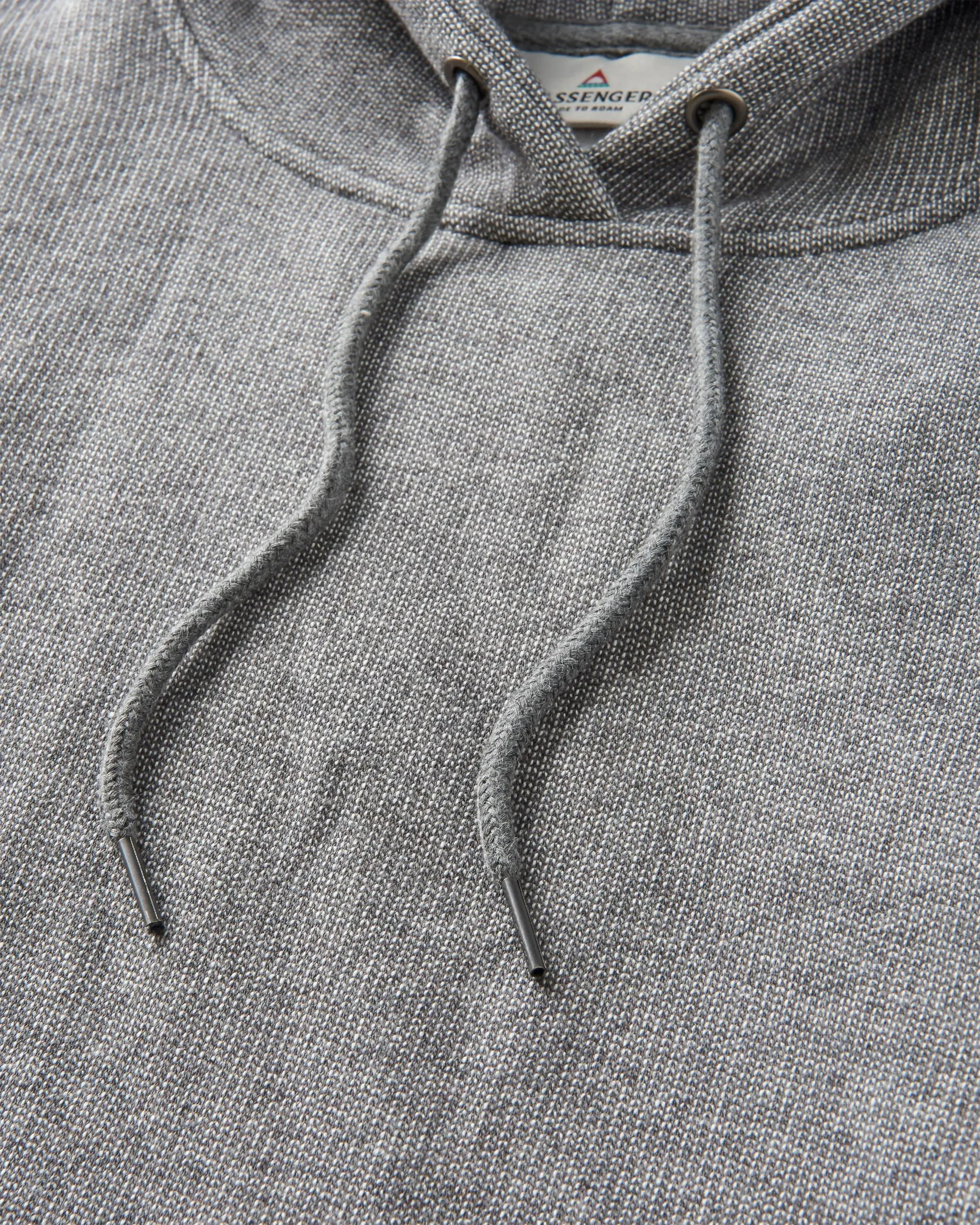 Heritage Textured Relaxed Fit Hoodie - Charcoal