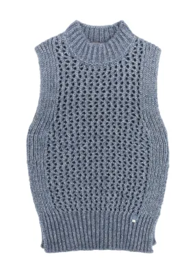 HERNO Metallic alpaca-blend vest -                         -                     -                