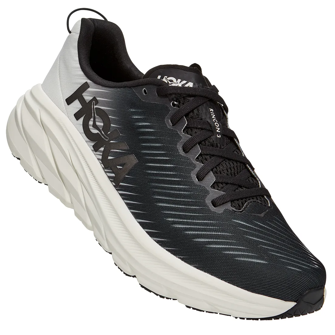 Hoka Men's Rincon 3 Wide Black/White | Buy Hoka Men's Rincon 3 Wide Black/White here | Outnorth