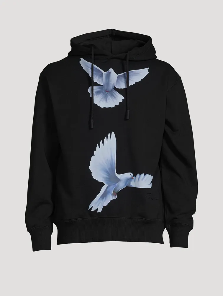 Holt Renfrew Freedom Birds Cotton Hoodie