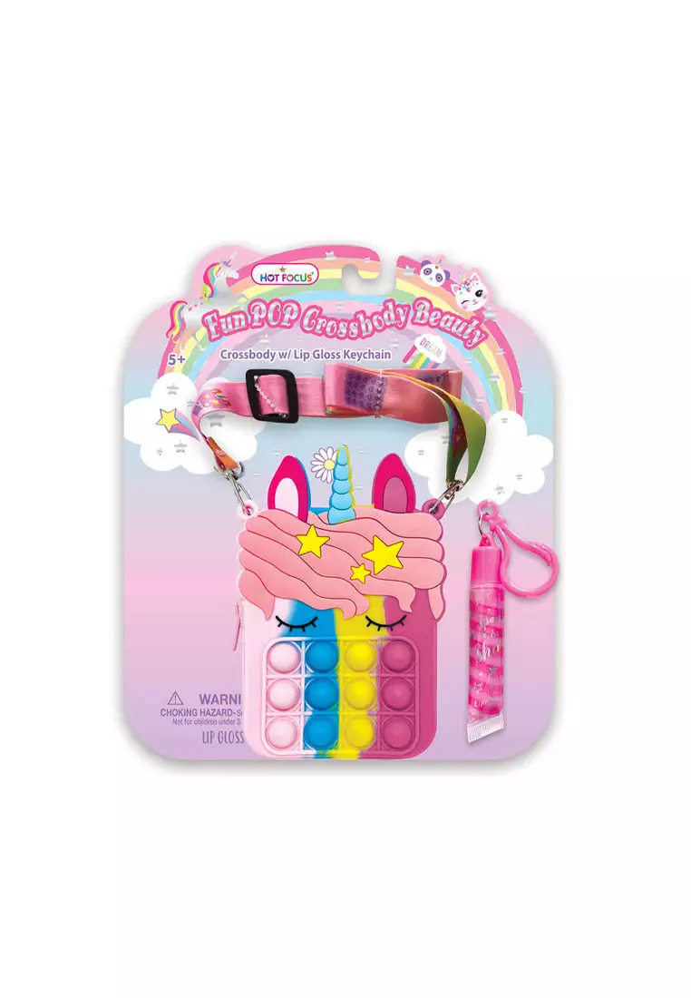 Hot Focus Hot Focus Fun POP Crossbody Beauy Unicorn (720UC)