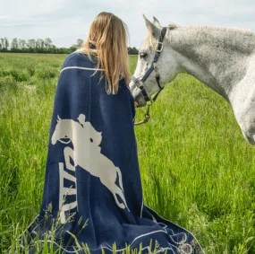 In2Green - Equestrian Jumper Throw Blanket