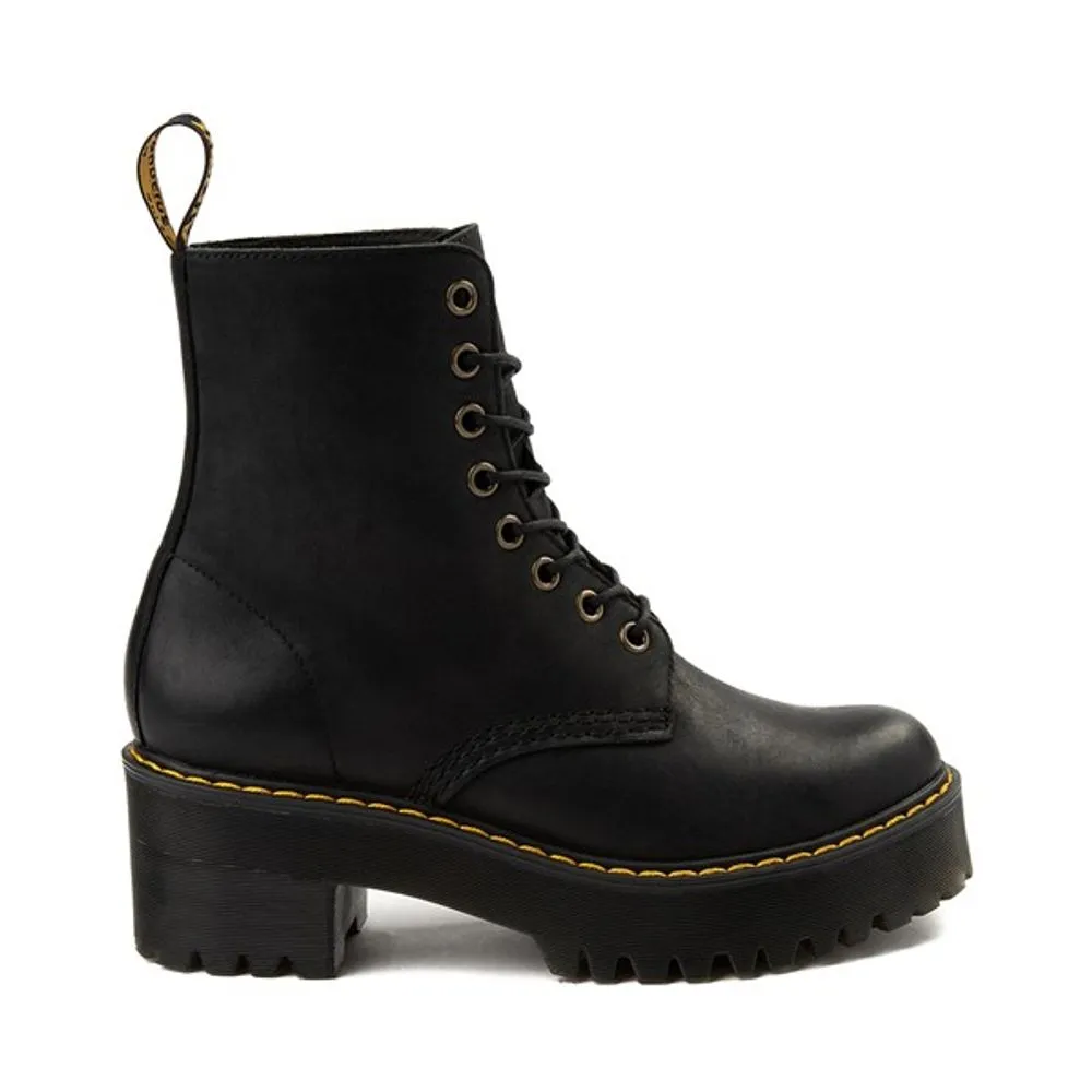 Journeys Womens Dr. Martens Shriver Hi 8-Eye Boot - Black