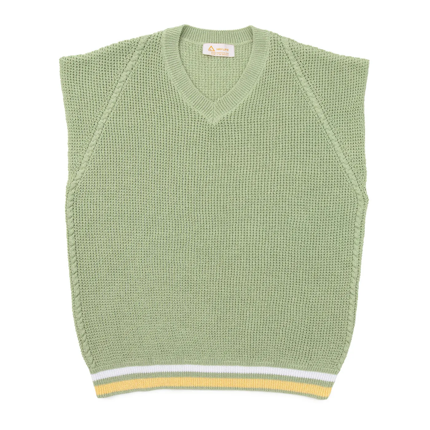 Knitted Tank 01 Green