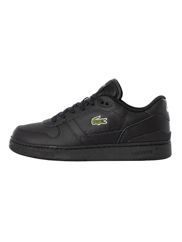 Lacoste T-Clip Set 224 6 SMA Trainers - Black/Black