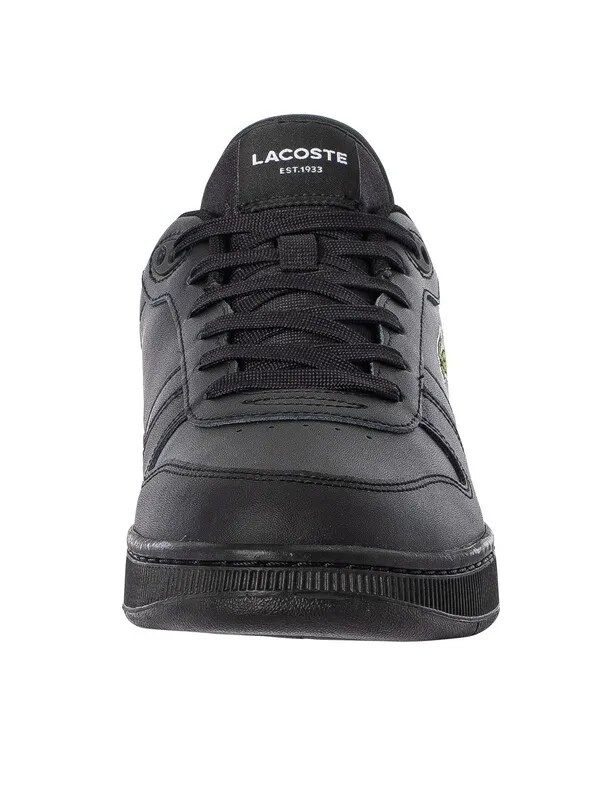 Lacoste T-Clip Set 224 6 SMA Trainers - Black/Black