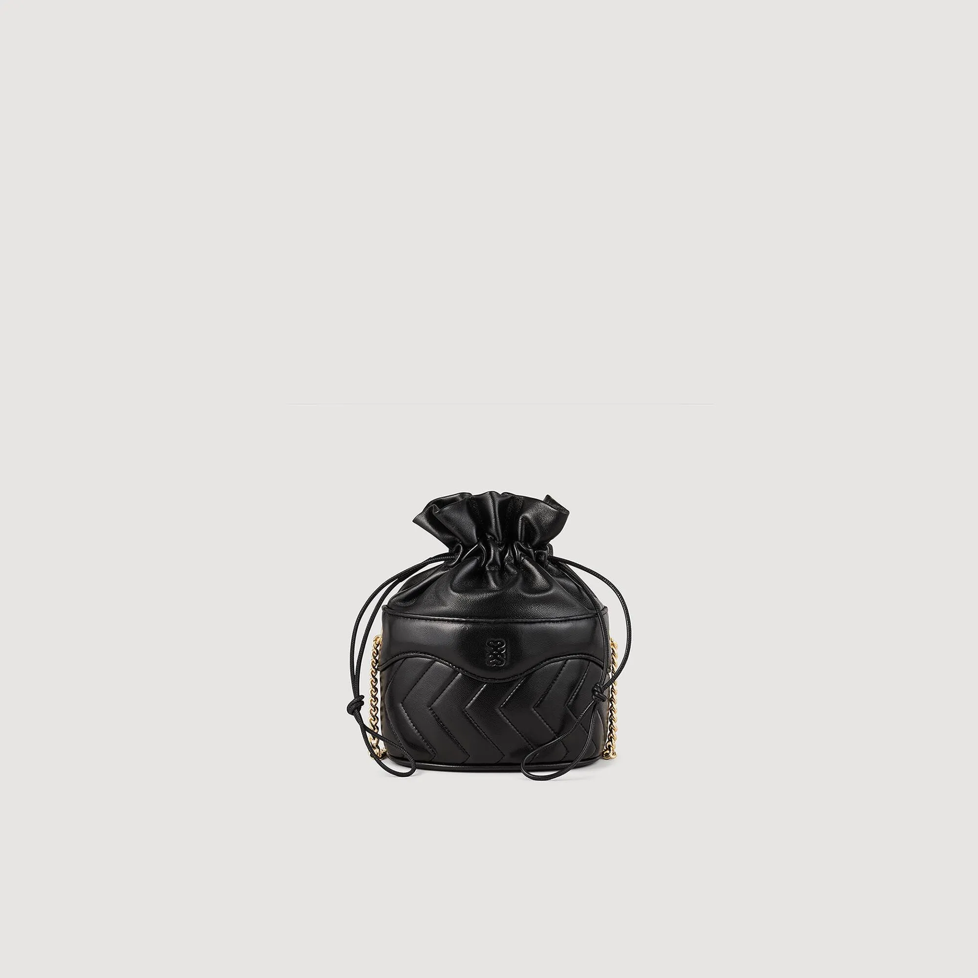 Le Bonbon quilt leather bucket bag