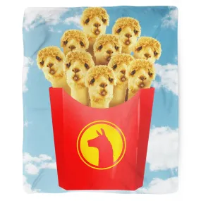 Llama Fries Blanket