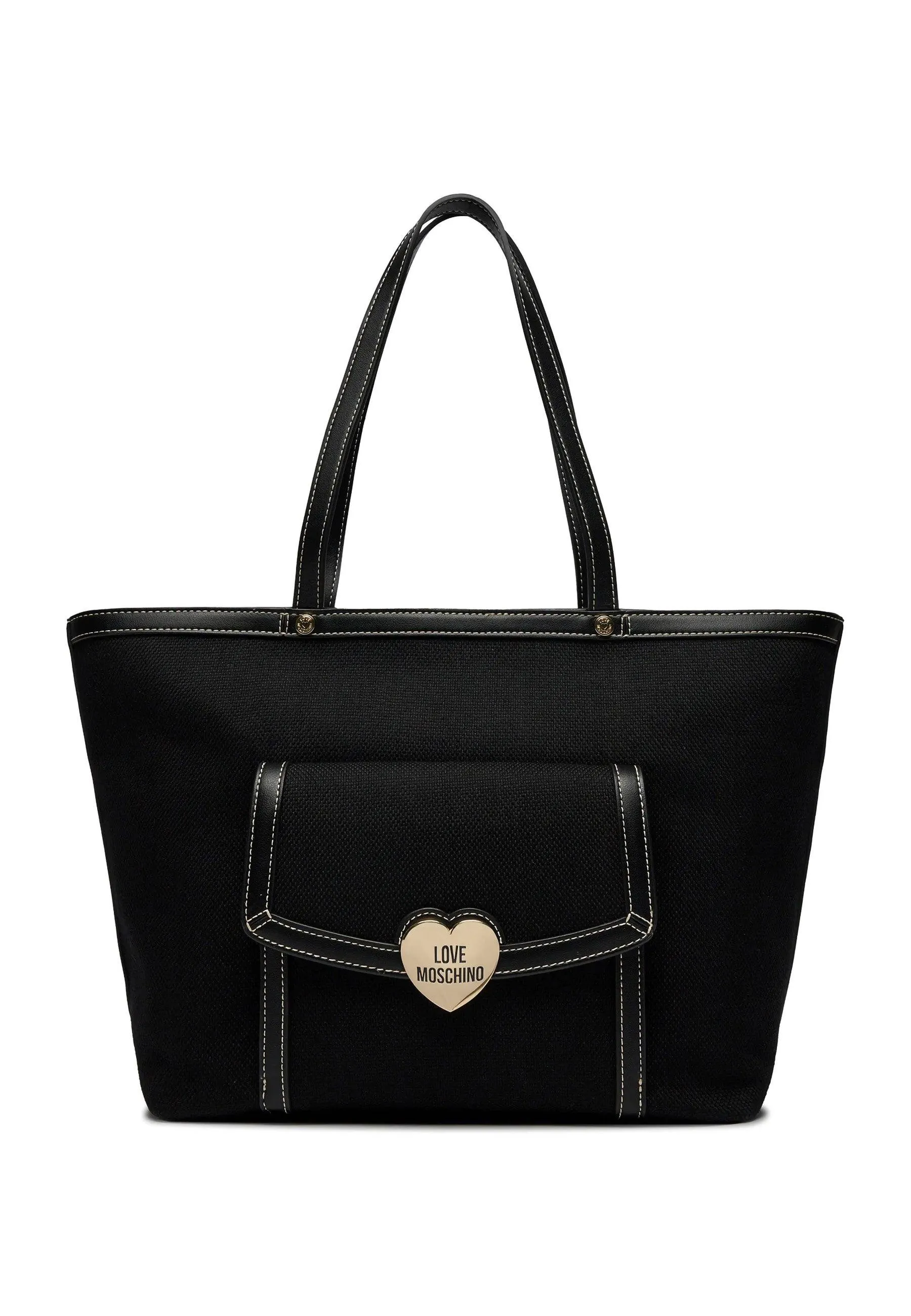 LOVE MOSCHINO Borsa Tote Donna Nero JC4044PP1ILH100A