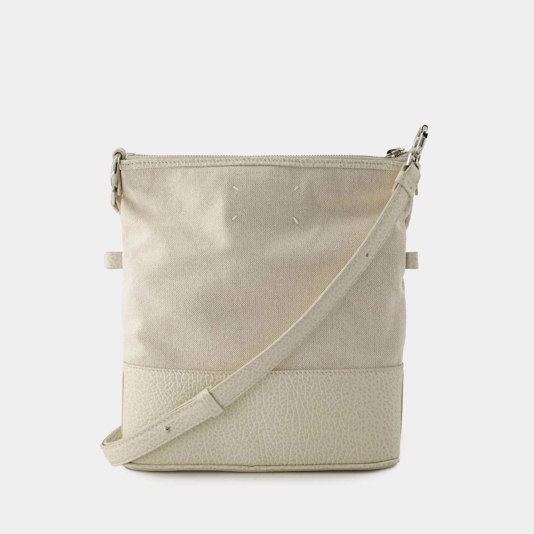 Maison Margiela  5ac Hobo Small Crossbody - Maison Margiela - Leather - Beige