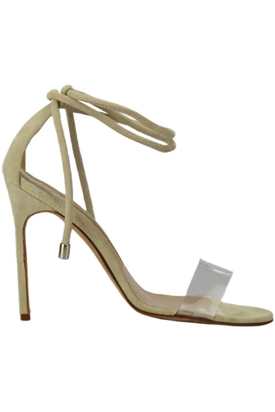 MANOLO BLAHNIK SUEDE SANDALS EU 38.5 UK 5.5 US 8.5