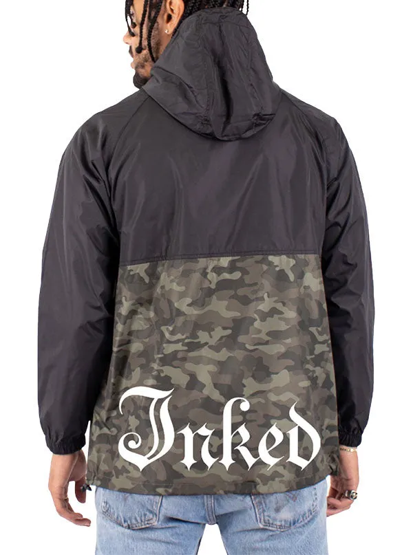 Men's Inked Logo Windbreaker