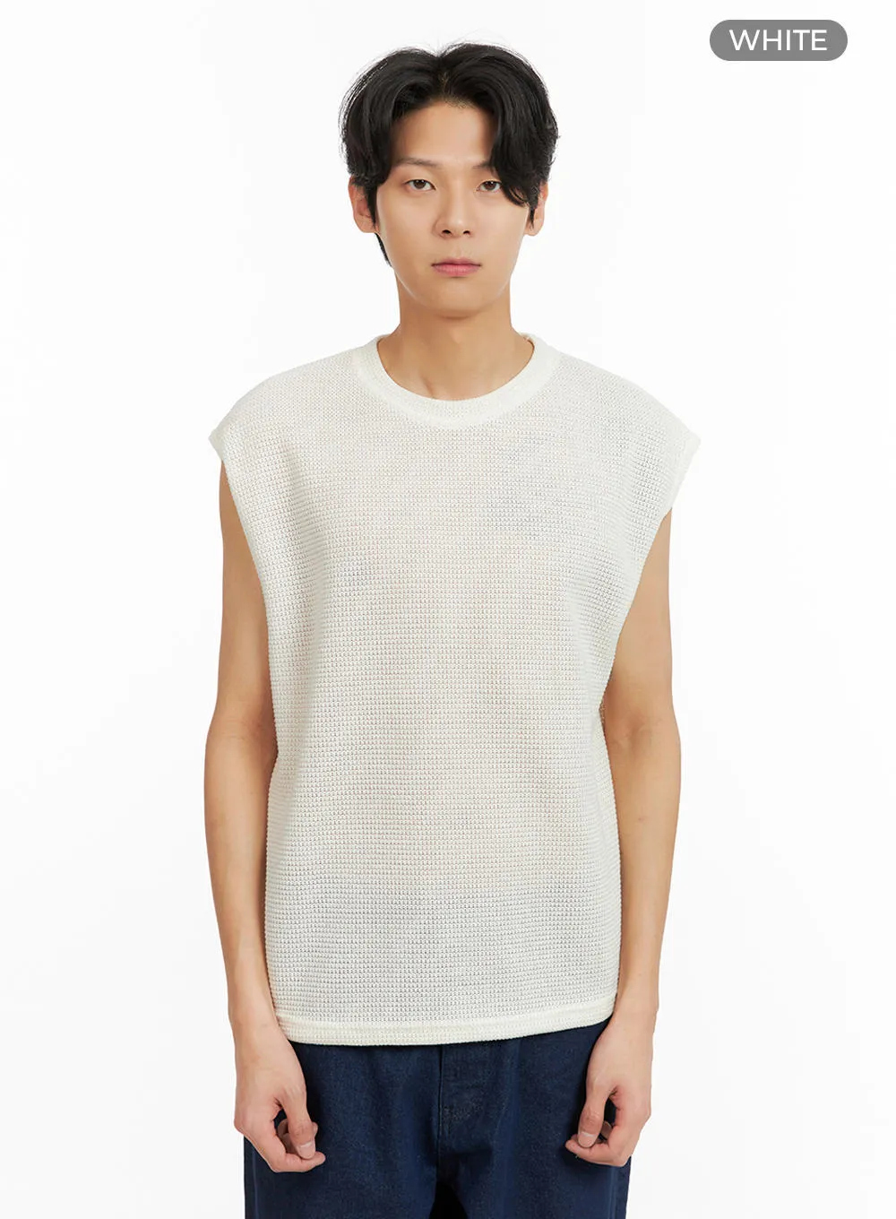 Men's Knit Vest IA402