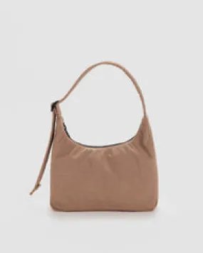 MINI NYLON SHOULDER BAG | COCOA - BAGGU