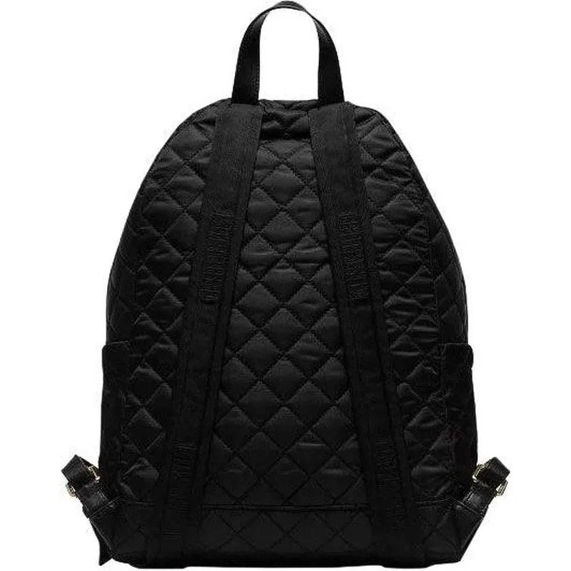 Moschino Couture Diamond Quilt Logo Backpack