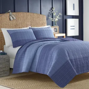 Nautica Riverview Twin Quilt Star Sapphire