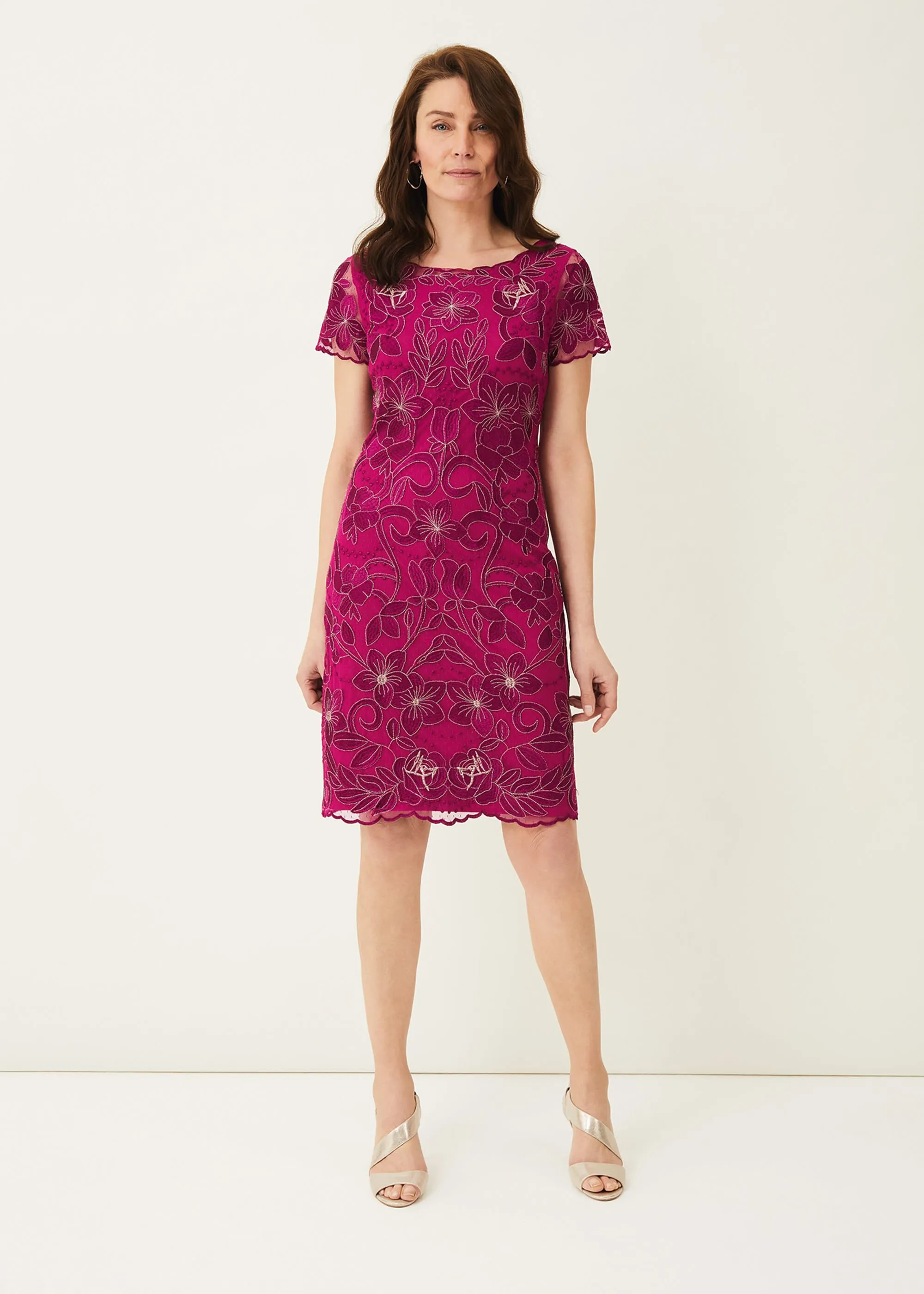 Nessa Embroidered Dress