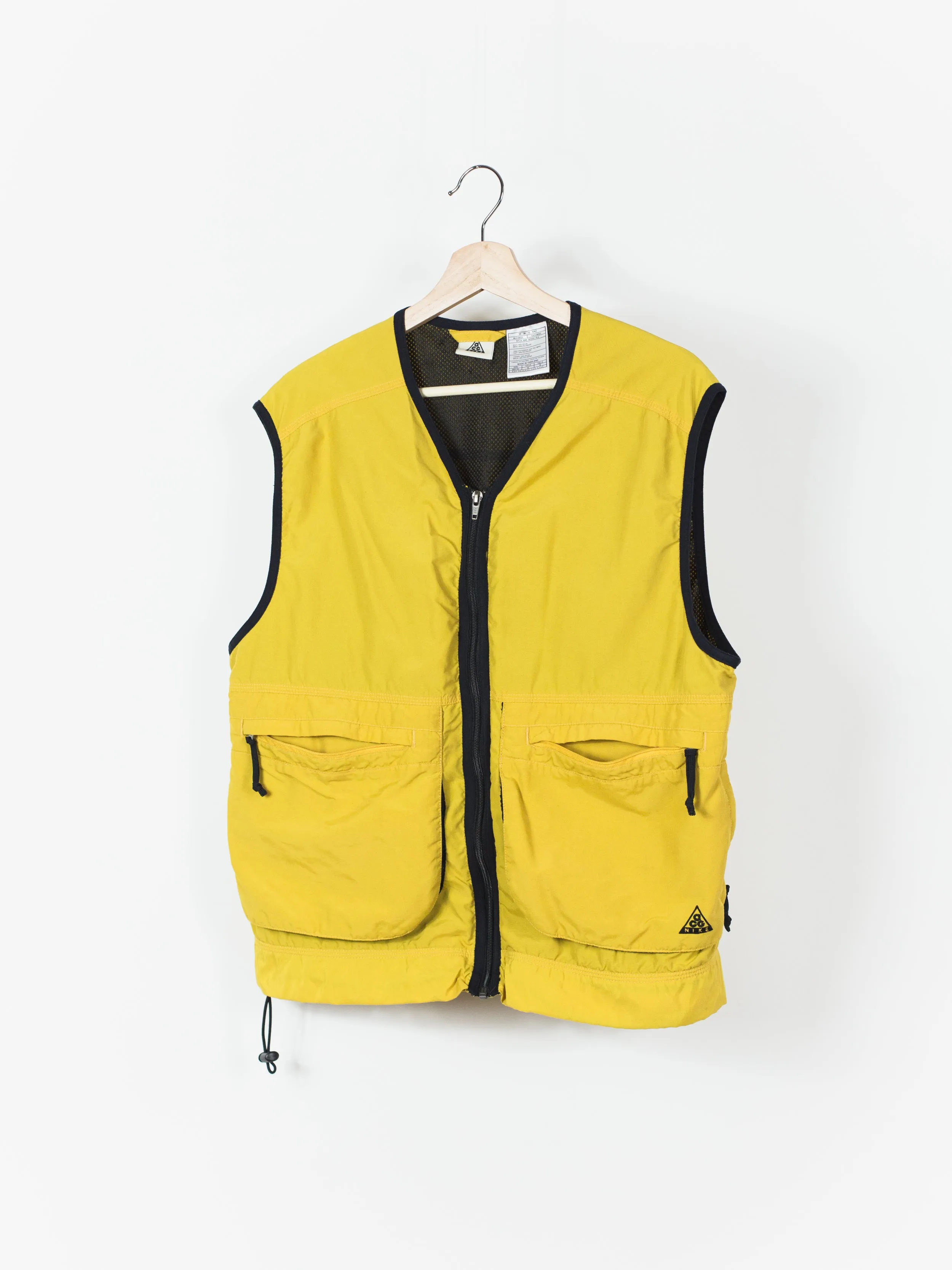 Nike ACG 00s Yellow Utility Vest