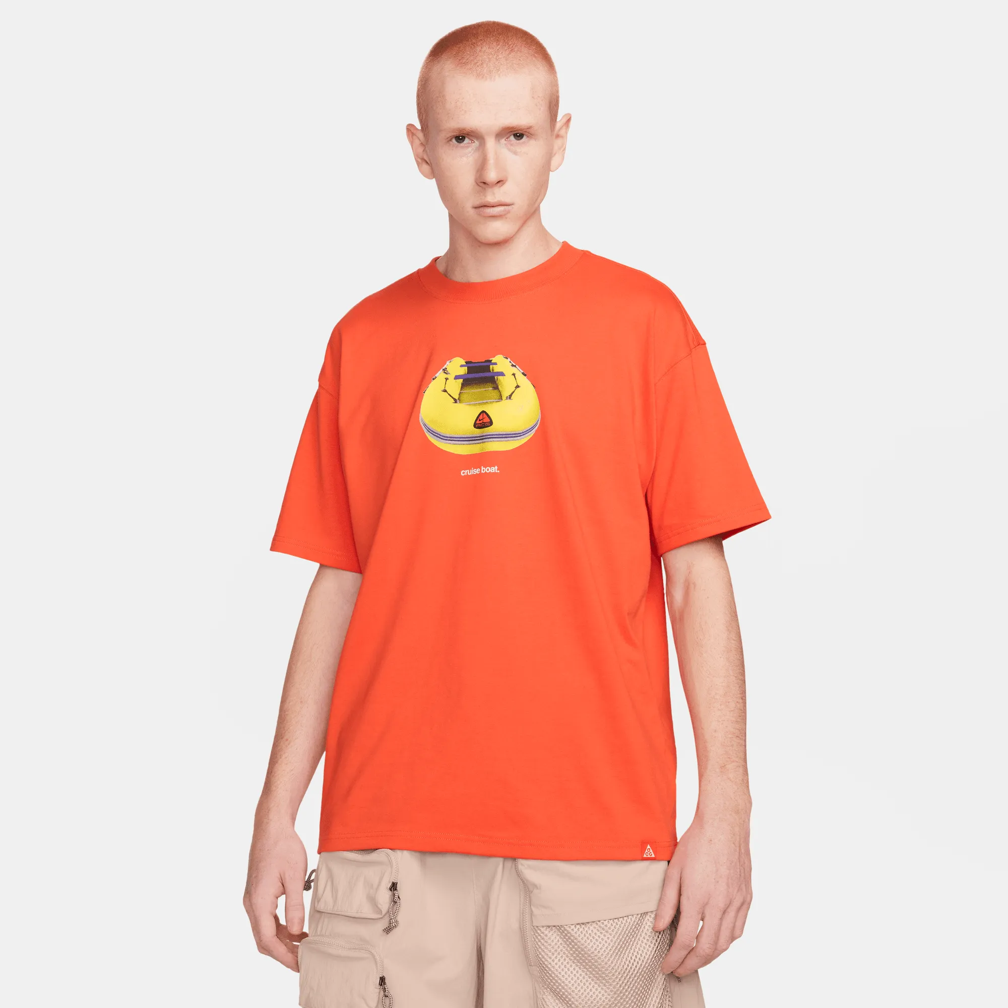 Nike ACG Cruise Boat Dri-FIT Orange T-Shirt