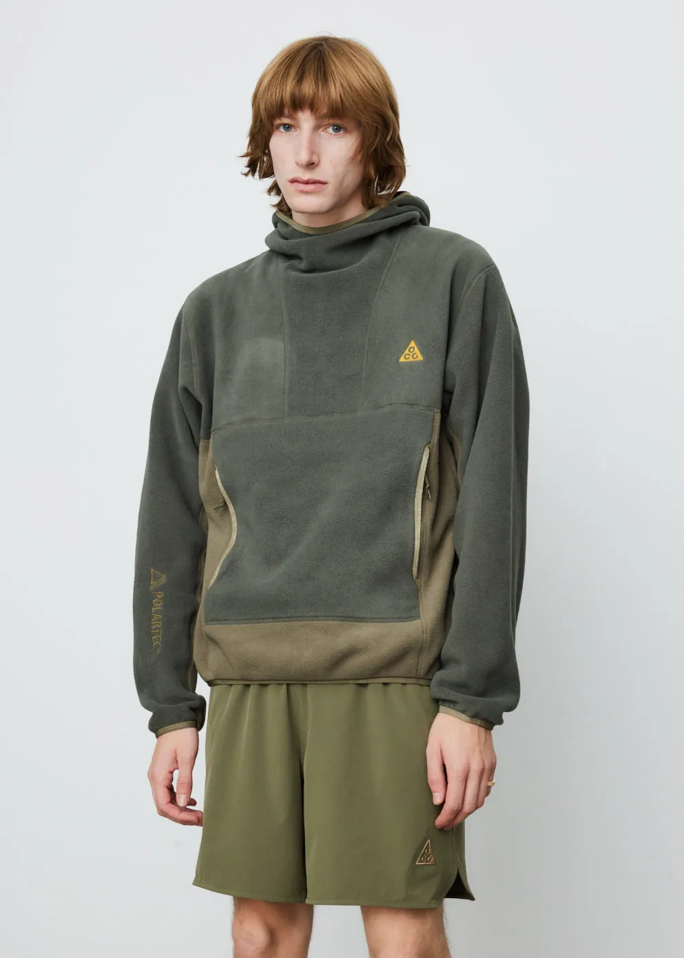 Nike -  ACG Therma-FIT Polartec 'Wolf Tree' Pullover Hoodie - Jacket