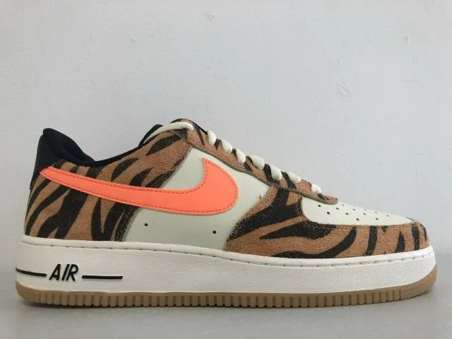 Nike Air Force 1 07 PRM Coconut Milk Atomic Orange