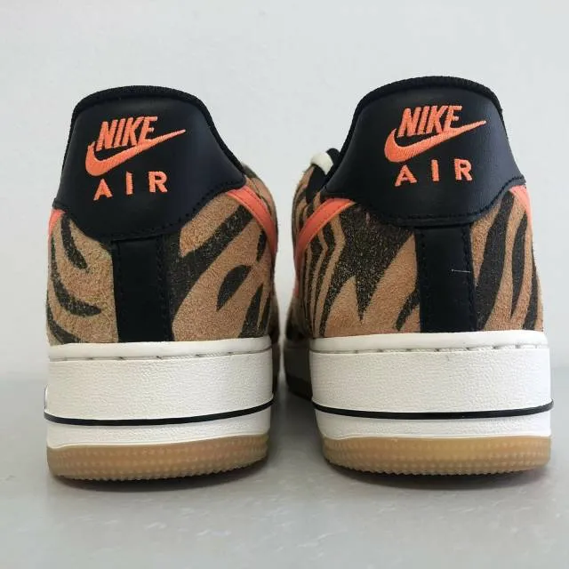 Nike Air Force 1 07 PRM Coconut Milk Atomic Orange