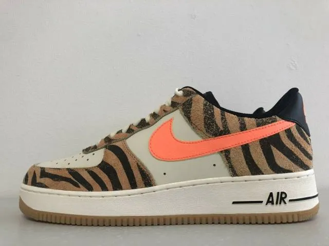 Nike Air Force 1 07 PRM Coconut Milk Atomic Orange