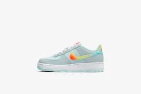 Nike Air Force 1 BG GS - Glacier Blue / Total Orange