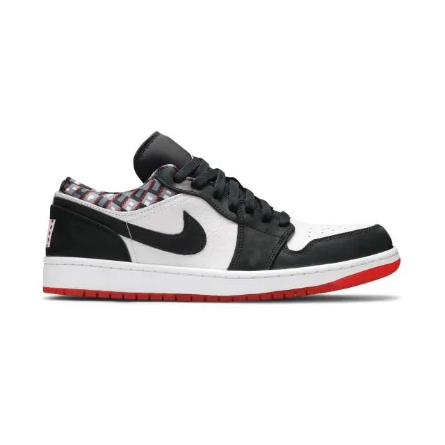 Nike Air Jordan 1 Low (Quai 54 2021/ White/ Black/ Unive...