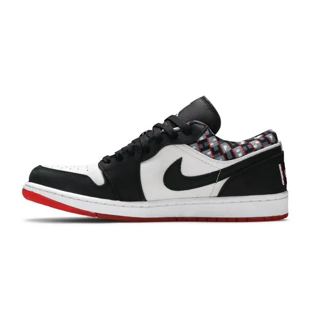 Nike Air Jordan 1 Low (Quai 54 2021/ White/ Black/ Unive...