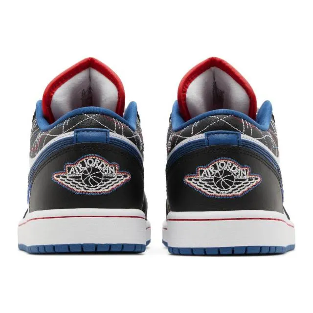 Nike Air Jordan 1 Low SE (Industrial Blue Sashiko/ White...