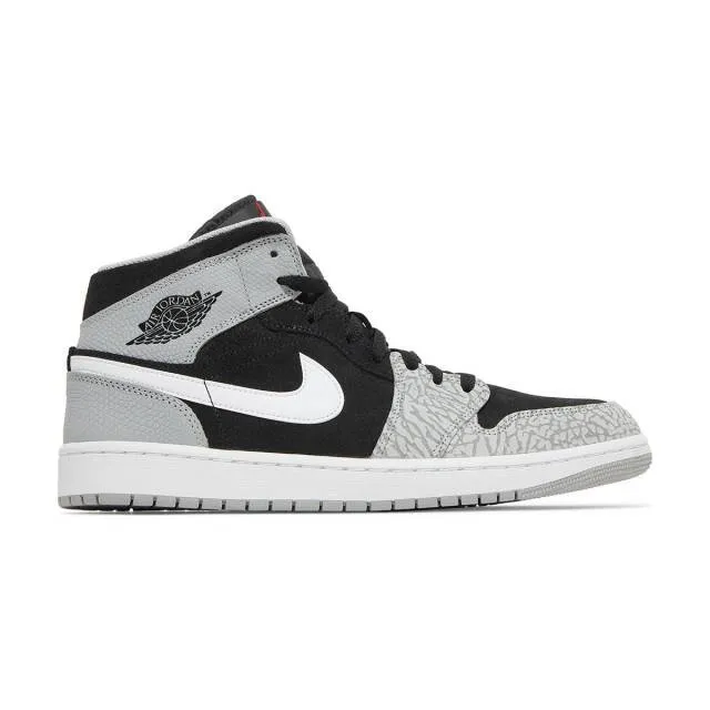 Nike Air Jordan 1 Mid SE (Elephant Toe/ Black/ White/ Li...