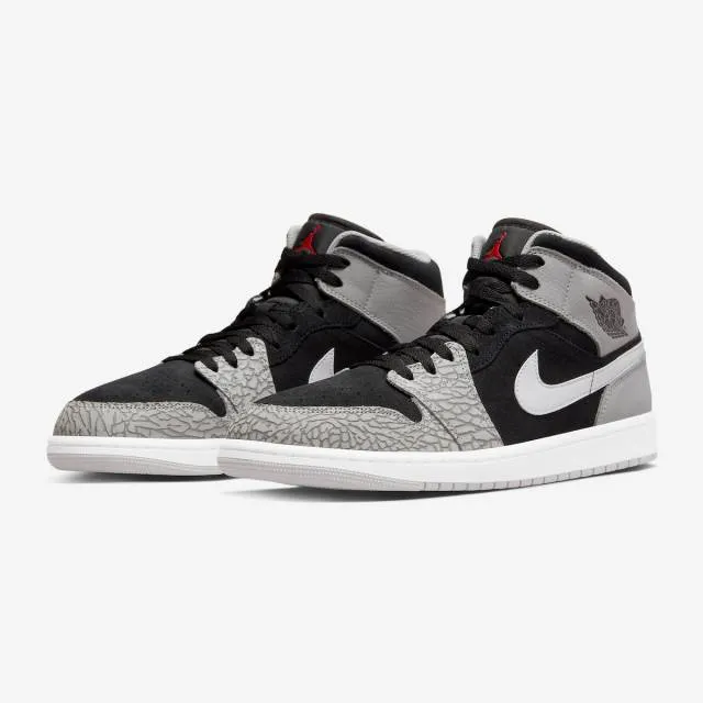 Nike Air Jordan 1 Mid SE (Elephant Toe/ Black/ White/ Li...