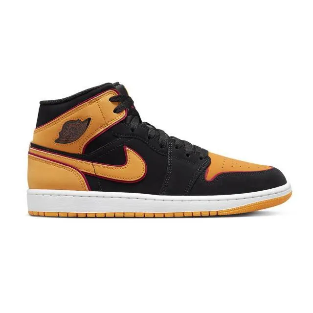 Nike Air Jordan 1 Mid SE (Vivid Orange/ Black/ Vivid Ora...