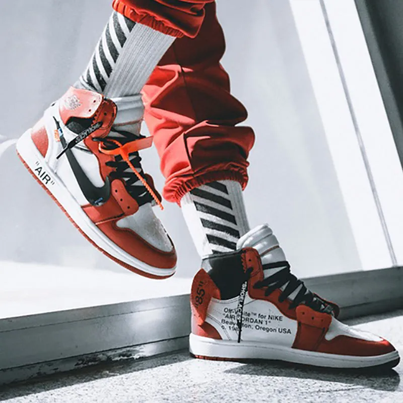 Nike Air Jordan 1 X Off White AJ1 L Limited Edition