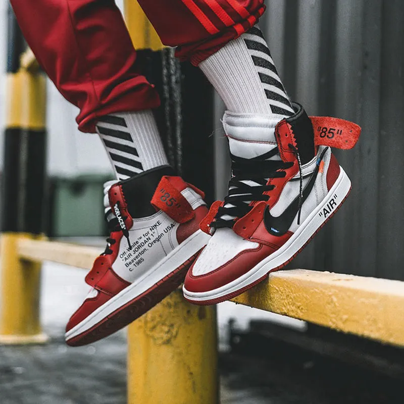 Nike Air Jordan 1 X Off White AJ1 L Limited Edition