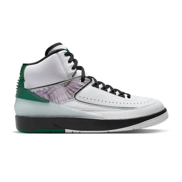 Nike Air Jordan 2 Retro ("H" Wings/ White/ Malachite/ Bl...