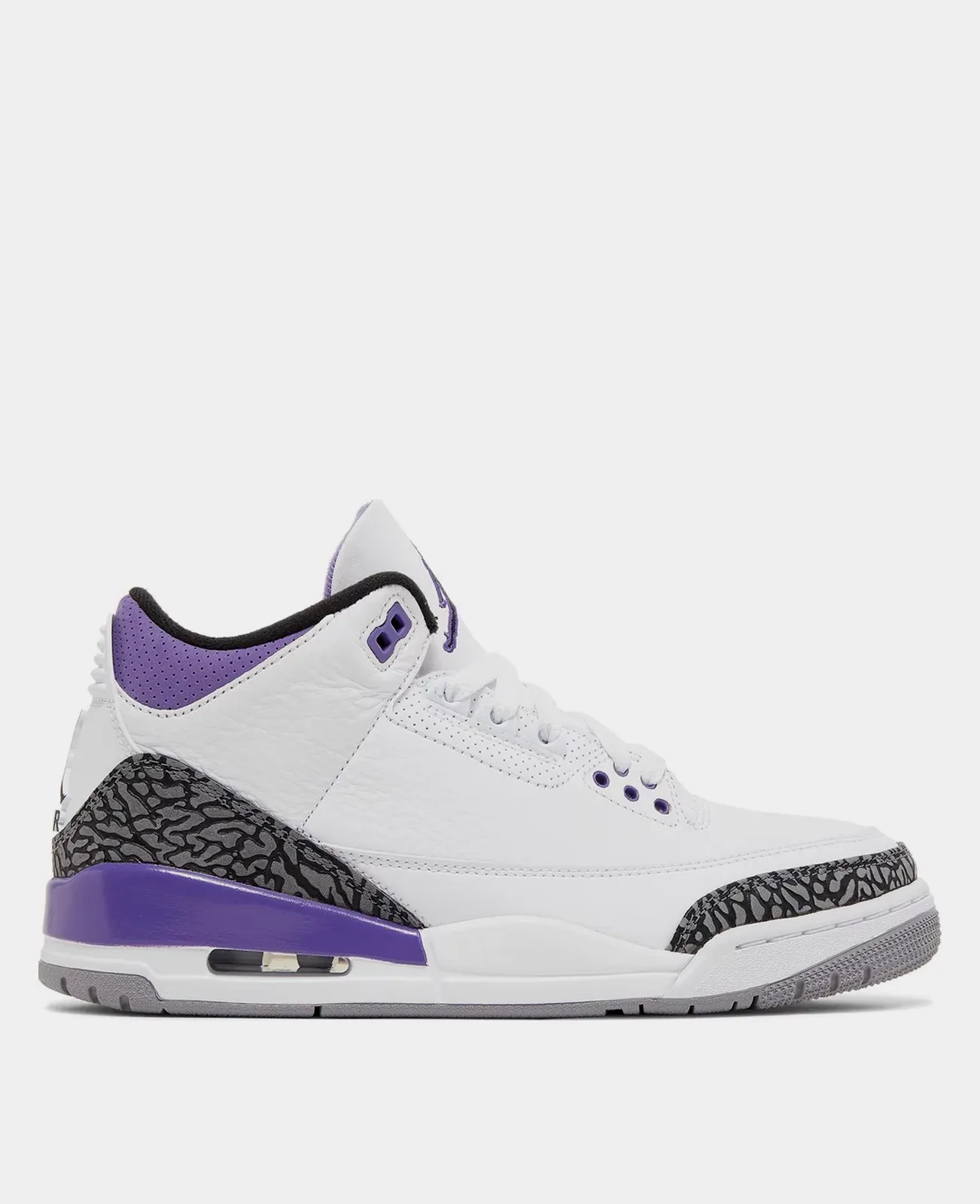 Nike Air Jordan 3 Retro White Black -Dark Iris