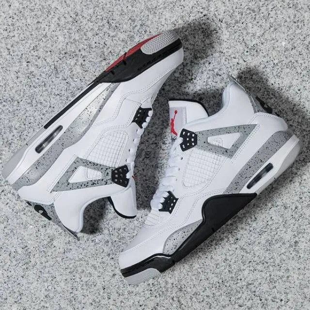 Nike Air Jordan 4 IV Cement White OG Retro 840606 192