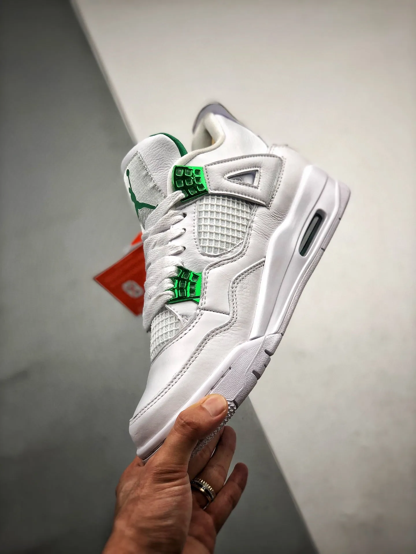 Nike Air Jordan 4 Retro 'Green Metallic'