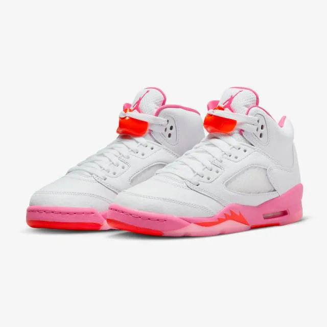 Nike Air Jordan 5 Retro GS (Pinksicle/ White/ Pink/ Safe...