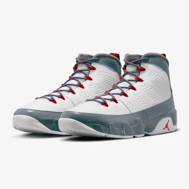 Nike Air Jordan 9 Retro (Fire Red/ White/ Fire Red/ Cool...