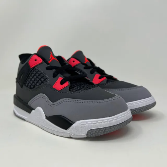 Nike Air Jordan Retro IV 4 TD Infrared 23 2022 Grey Todd...