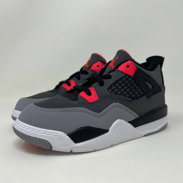 Nike Air Jordan Retro IV 4 TD Infrared 23 2022 Grey Todd...