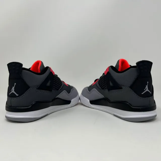 Nike Air Jordan Retro IV 4 TD Infrared 23 2022 Grey Todd...